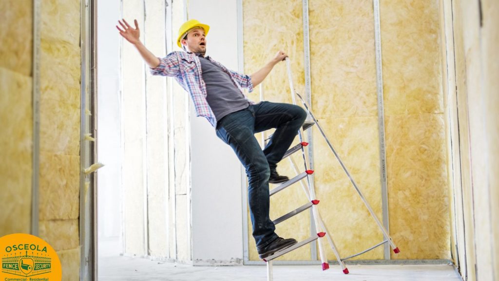 What Are The OSHA Requirements For Hand Or Stair Rails fall from stair