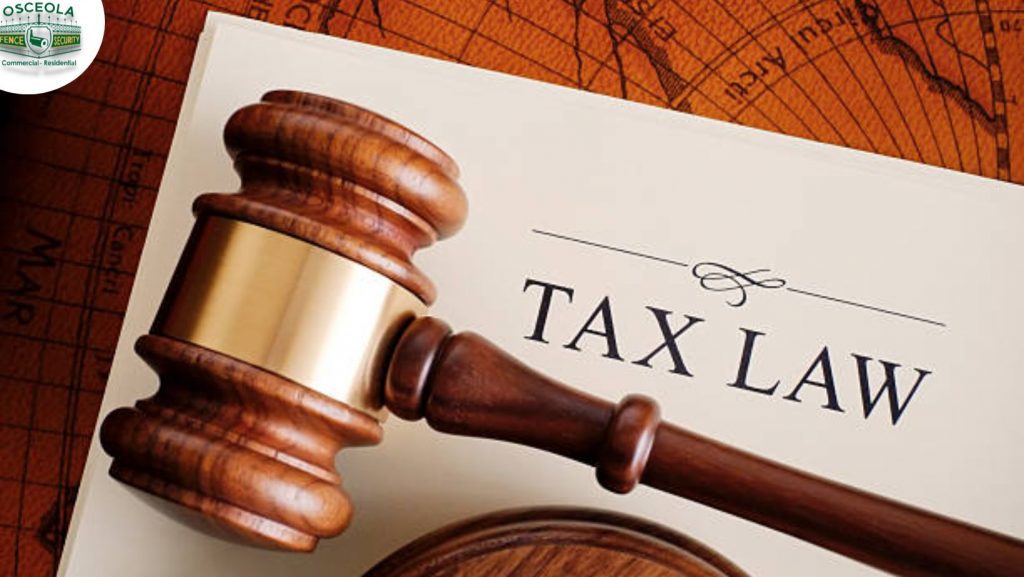 Deduct the cost of a fence Tax laws considerations