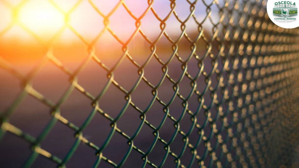 Why Chain Link Fences Are Made Of Galvanized Steel final product
