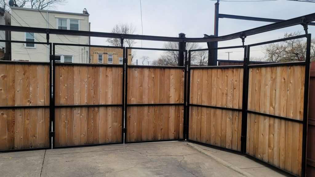 Advantages Of Installing An Industrial Wood Fence On Your Property wood security gate