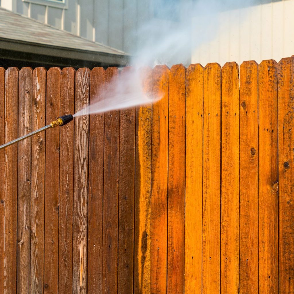 Tips For Effective Cleaning Of A Wooden Fence wood fence wall
