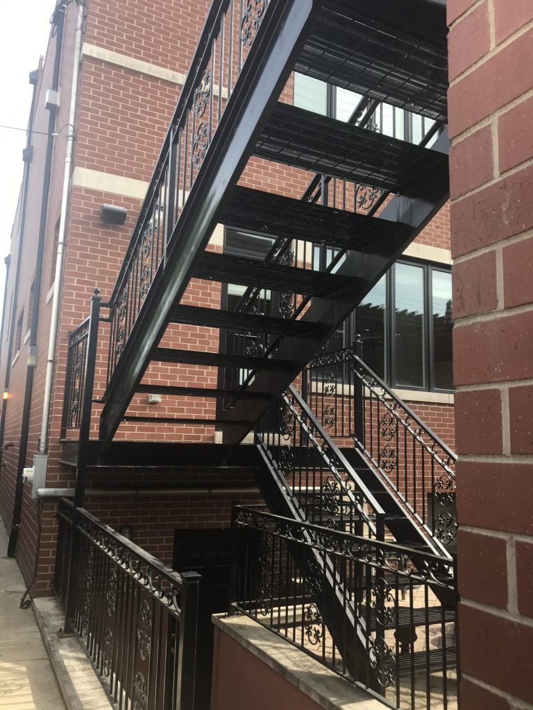 common uses of wrought iron in buildings
