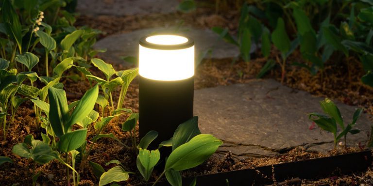 complete your fencing with outdoor lighting