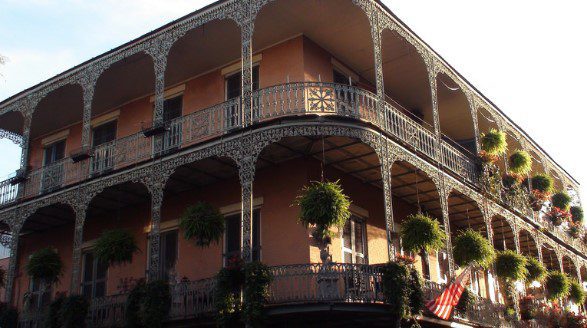 custom balconies with wrought iron