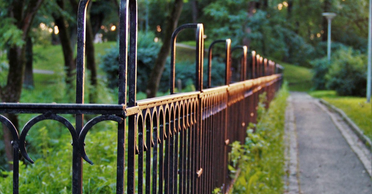 durable and elegant residential aluminum fencing