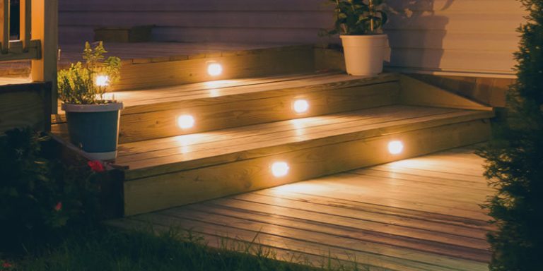 finish your fencing with outdoor lighting