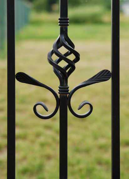 how to install wrought iron gates and fences