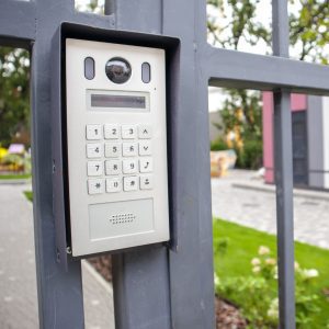 keypad entry security gate control system chicago