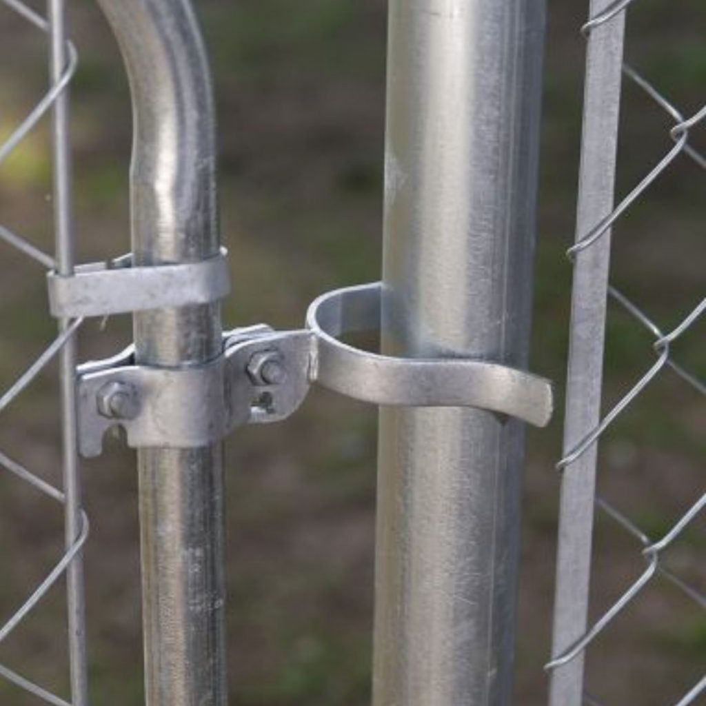 lock clamp chain link fence chicago