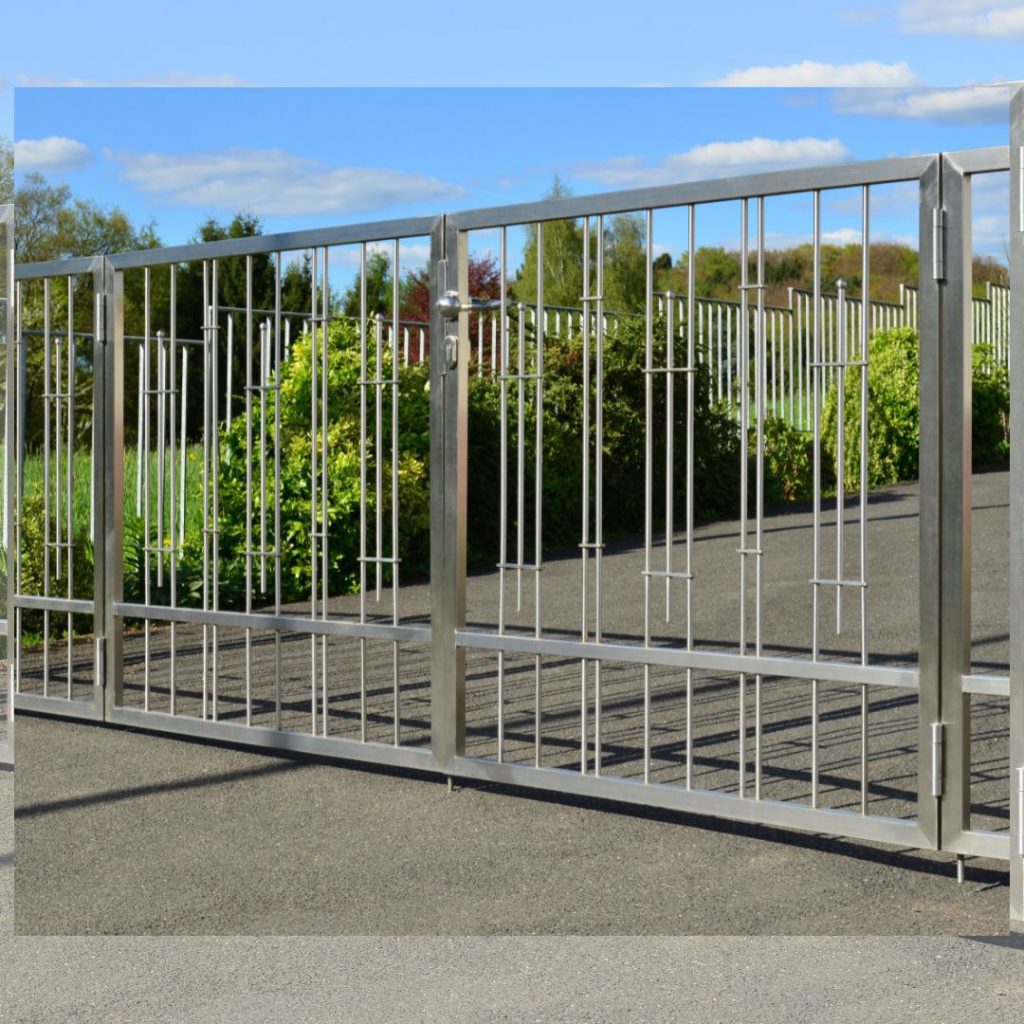 osceola fence company how is a pre fabricated steel gate fence installed