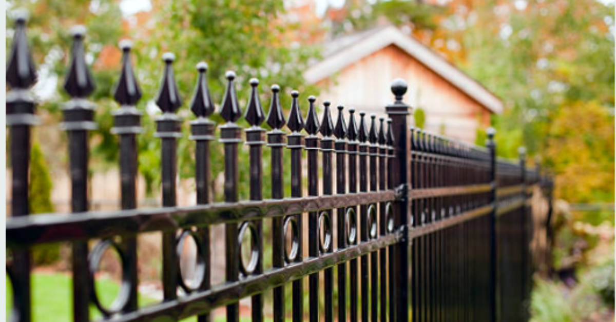 durable steel fencing for security