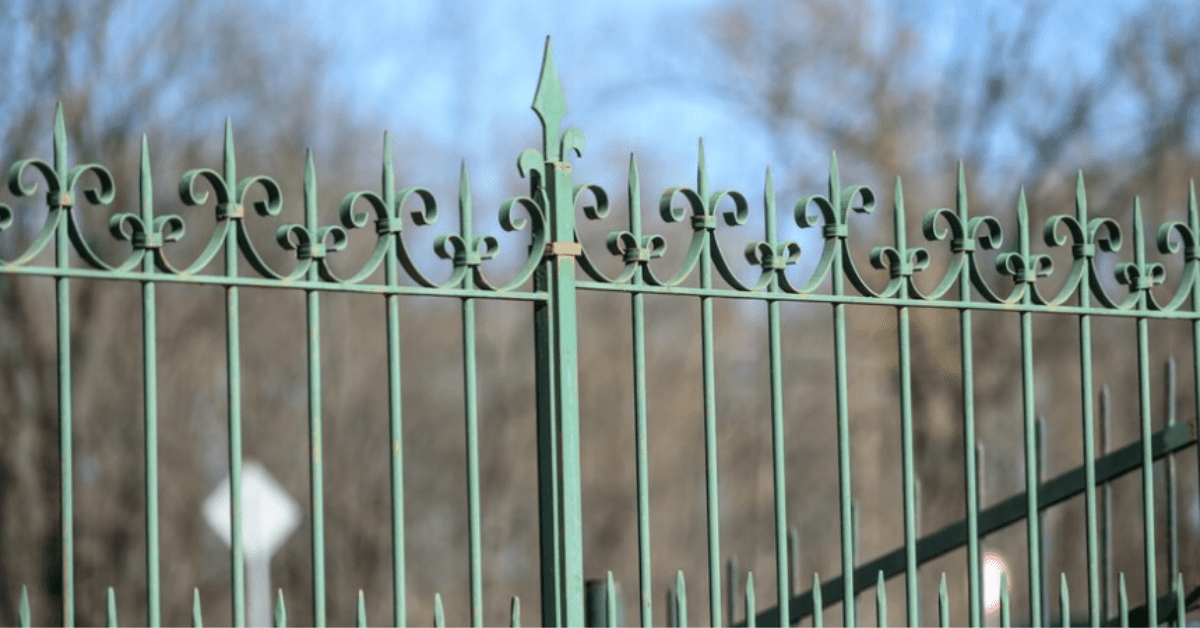 advantages of industrial iron fencing