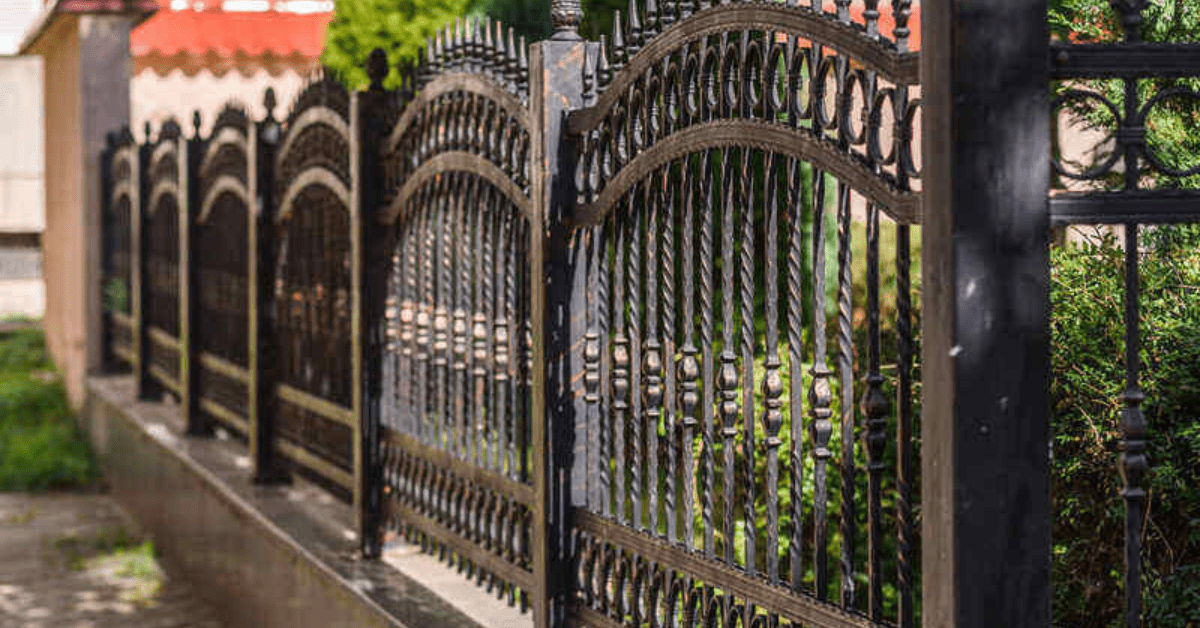 commercial steel fencing for different industries