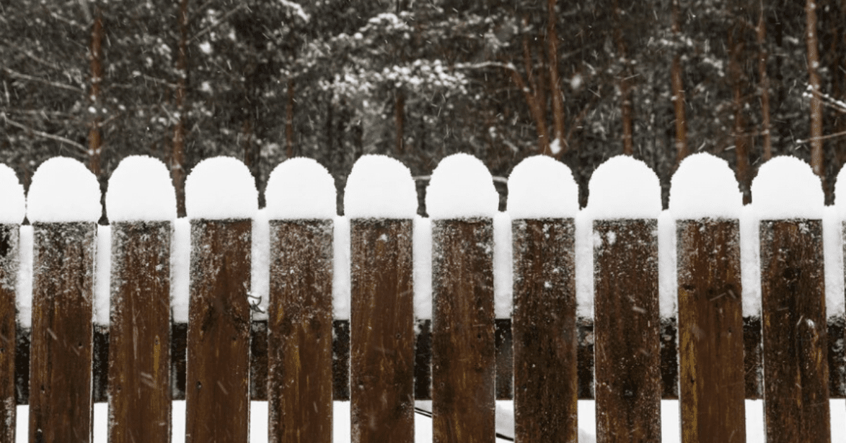 seasonal care for composite fences